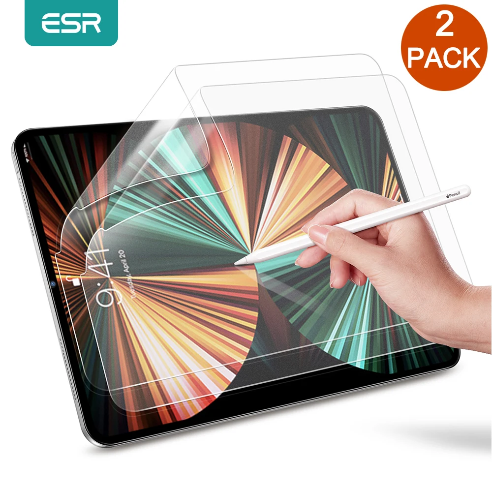 Защитная пленка для iPad Pro 11 12 9 2021/2020/2018 матовая с рисунком как надпись на бумаге 2021