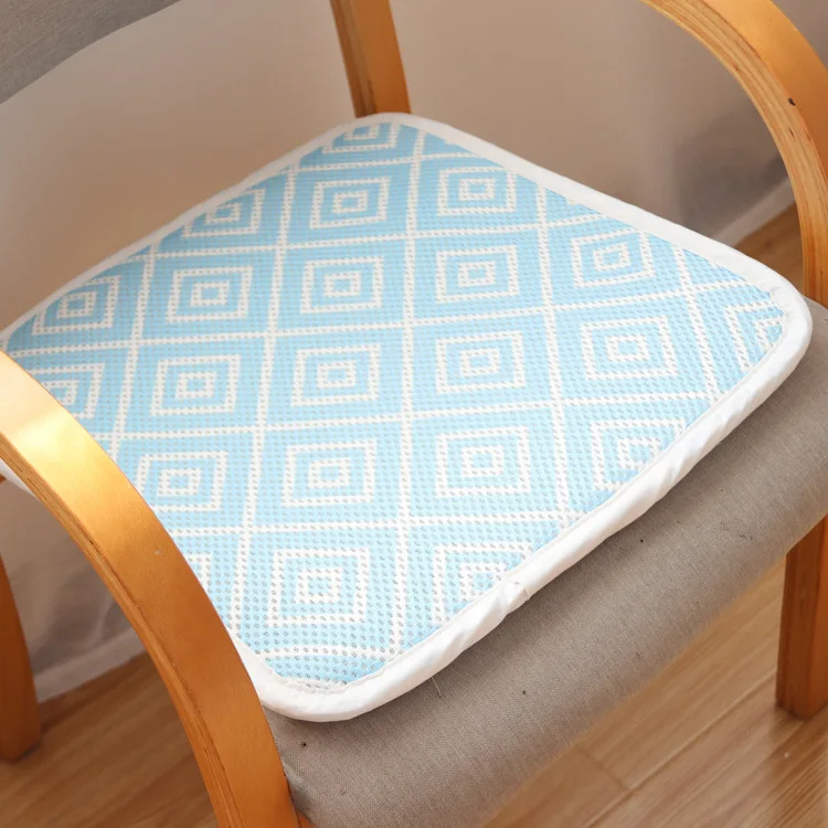

Yodoxiui3d Breathable Seat Cushion Office Chair Moisture Proof Pad Dining Chair Cushion Car Anti-slip through Air Cushion