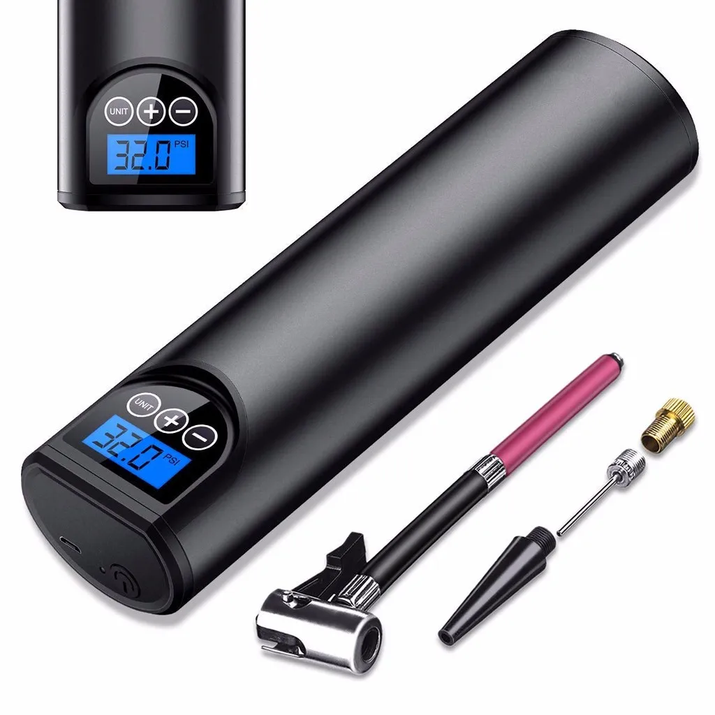 

Audew 12V 150PSI Cordless Handheld Inflatable Air Pump Car Tyre Inflator LCD Digital Rechargeable For Auto Emergency #N