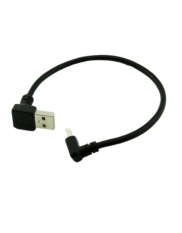 1 шт. USB 2,0 Тип A папа вниз угол к мини-usb 5 Pin B мужской вниз под углом 90 градусов данных зарядное устройство Кабель-адаптер шнур 25 см