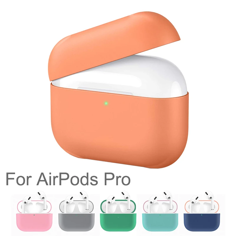 Силиконовый чехол для AirPods Pro, беспроводной чехол с Bluetooth для Apple Air Pods Pro 3, чехол, чехол для наушников, аксессуары для AirPods