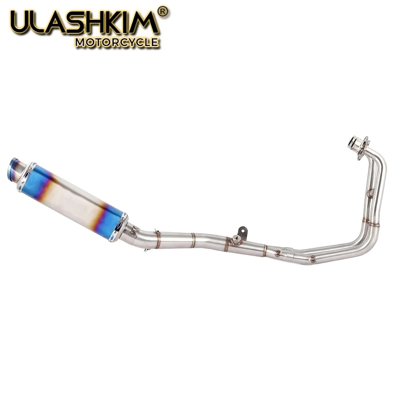 Полная система выхлопа мотоцикла без шнуровки для Yamaha MT03 MT 03 YZF R3 R25 2014 до 2018