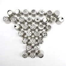 DIY Хлебопекарная техника русская Цветочная насадка 32 шт. носик для украшения для изготовления крем А формы для выпечки, кухонные принадлежности Инструменты