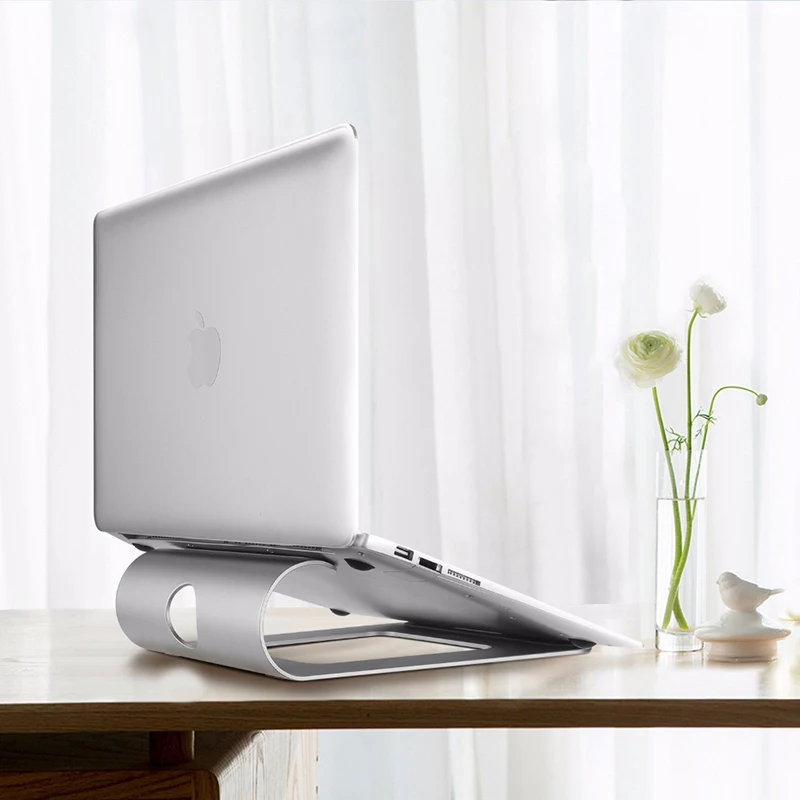 YPAY Алюминиевая Подставка для планшета, ноутбука, охлаждающая подставка для ноутбука, кулер, кронштейн для Macbook Air Pro retina 11 12 13 15 дюймов, ноутбук