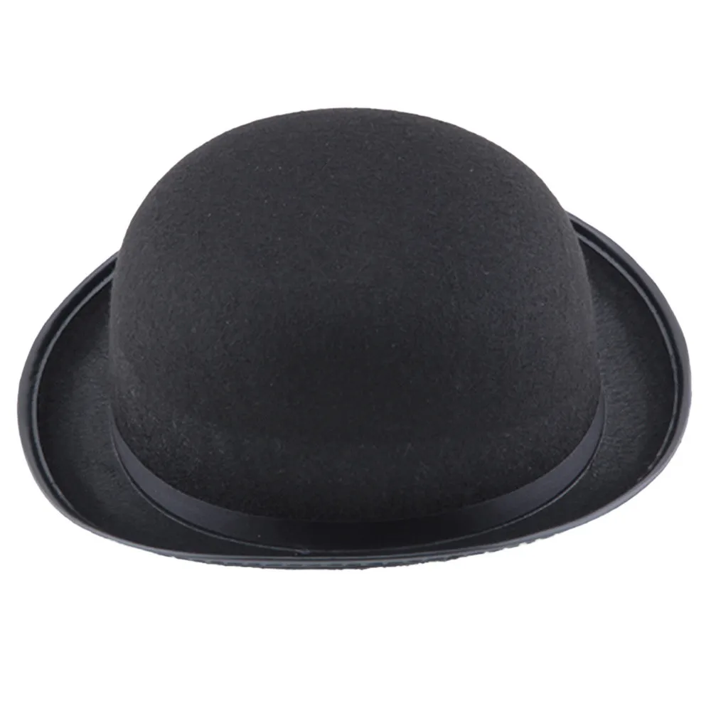 Новые Вечерние шляпы для Хэллоуина в британском стиле, фетровая шляпа джентльмена, вечерние джазовые шляпы для выступлений, реквизит для Хэллоуина, унисекс