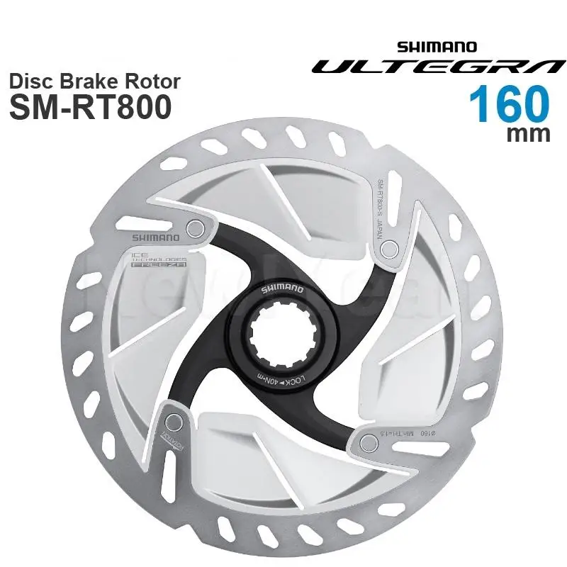SHIMANO ULTEGRA R8000 SM-RT800 DEORE XT RT-MT800 XTR RT-MT900 203/180/160/140 мм центральный замок-ротор дискового