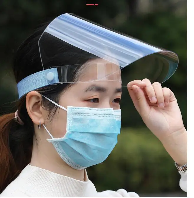 Face mask Full Face Protect Anti saliva Anti Foam Covering Dust-proof Safety Shield Tool Clear Face Mask Protect Eye Safety