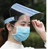 Full Face Protect Anti saliva Anti Foam Covering Dust-proof Safety Shield Tool Clear Face Mask Protect Eye Safety 3