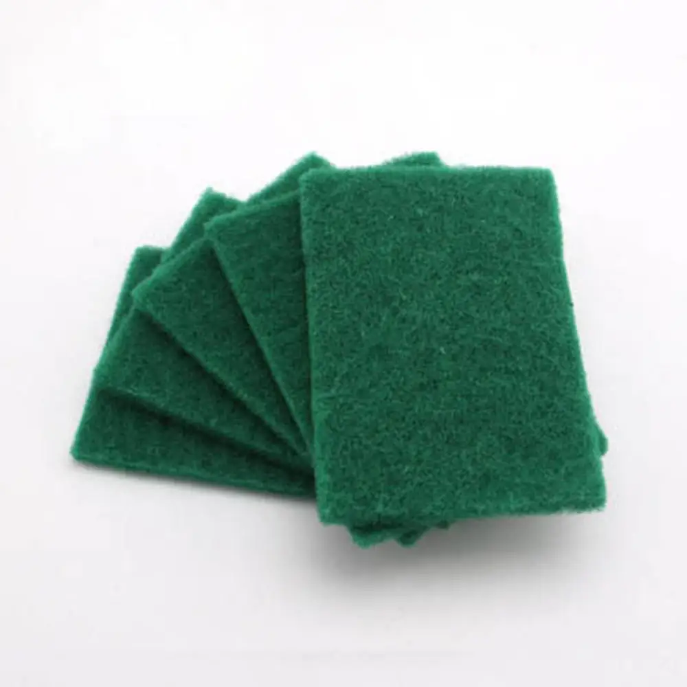 

Household Kitchen Green Highly efficient Scouring Pad Dish Cloth Cleaning Wipers kitchen rags Strong Decontamination Dish Towels