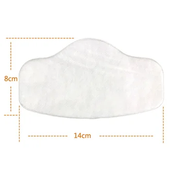 

20 Pieces Of Dust-proof Mask Particulate Filter Cotton Replace Microfiber Dust-proof Mask Filter Cotton Mask Accessories