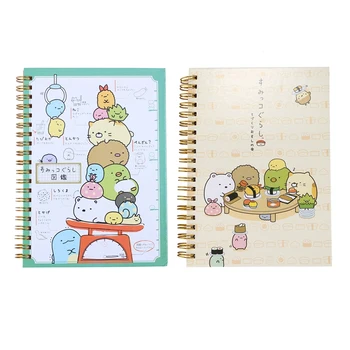 

2pcs Cartoon Cute Animals Coil Notebook/Diary Agenda/Pocket Book/Office School Supplies - Weighing & Dinner Party