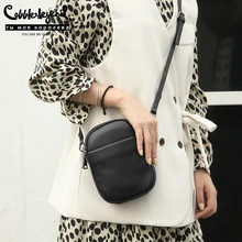 Cobbler Legend натуральная кожа маленькая сумка мягкая женская новая дизайнерская сумка через плечо Повседневная Черная сумочка круглая дорожная сумка