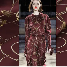 108 см широкая шелковая ткань сатин-стрейч метровая цепь шелковая ткань с принтом атласная натуральная шелковая ткань мягкая рубашка платье ткань