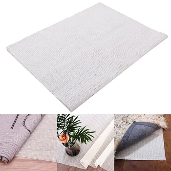 

High Multifunction Mat Carpet Underlay Non-slip Mat PVC Table Mats Home Sofa Mats Grid Mat Solid Color UEJ