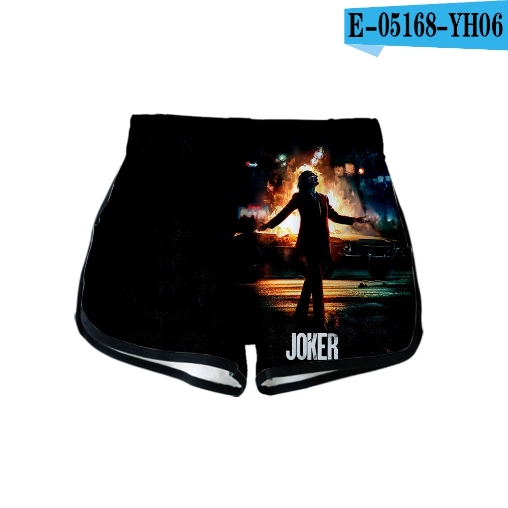 Frdun Tommee Movie Joker, Joaquin, Phoenix, Arthur Fleck, 3d принт, летние женские повседневные милые шорты для девушек,, сексуальные шорты, одежда - Цвет: YH06