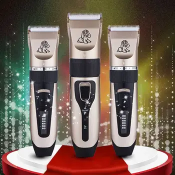 

Professional Electric Pet Hair Clippers Dog Fur Trimmer Grooming Hairdresser Kit Rechargeable Cordless Haircut Machine Cutting