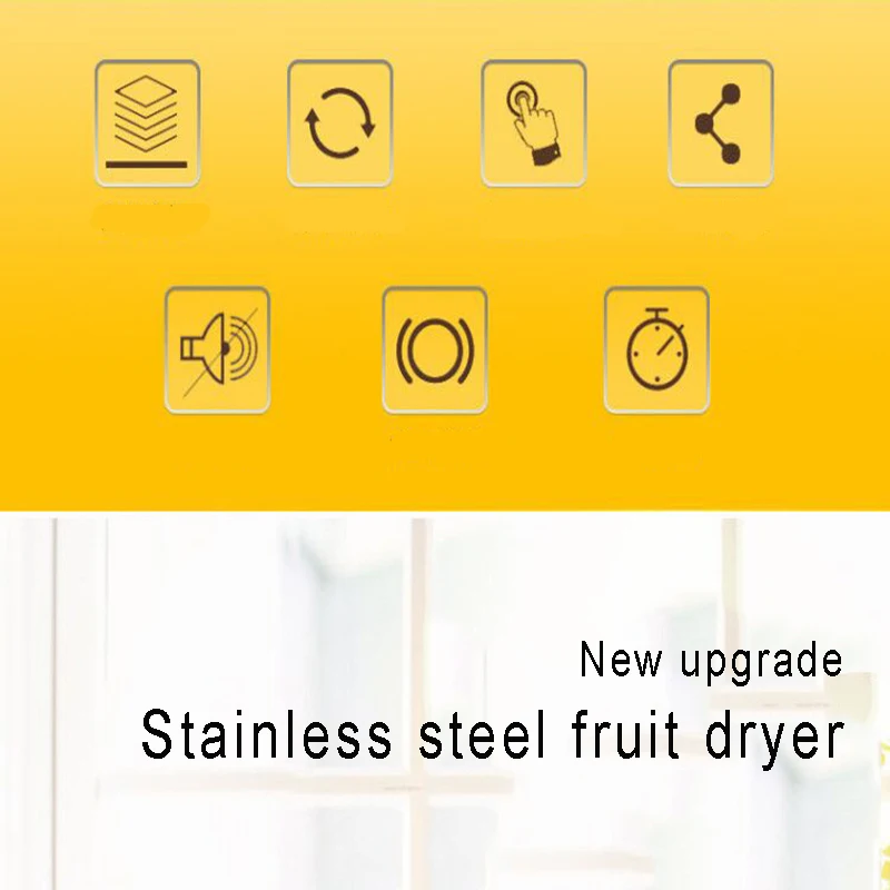 Сушилка для фруктов из нержавеющей стали, интеллектуальная сушилка для домашних животных, сушилка для пищевых продуктов 110v220v, медицинская сушилка для воздуха, машина для очистки домашних животных