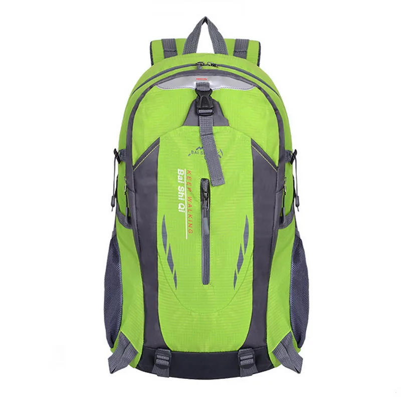 40л сумки для активного отдыха, спортивный рюкзак для путешествий, альпинизма, кемпинга, походов, походов, рюкзак для путешествий, водонепроницаемые велосипедные сумки на плечо - Цвет: Green
