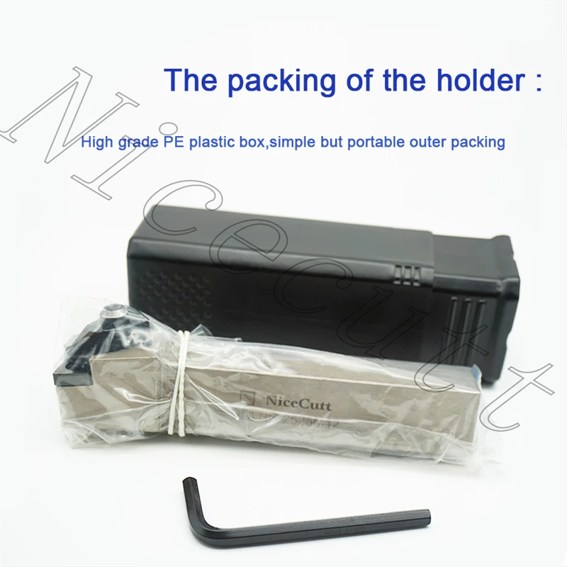 Nicecutt PCLNR/L1616/2020/2525/3232 External Turning Tool Holder for CNMG120408 insert Lathe Tool Holder Free shipping
