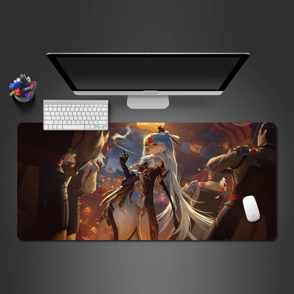 Cool Style Anime Girl Mouse Pad Gaming Player Game Pad Computer