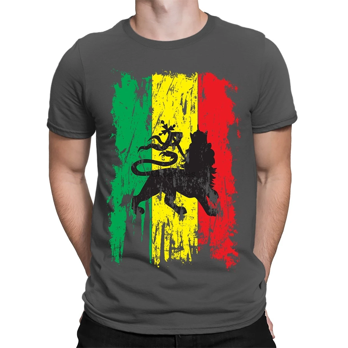 Мужская футболка с принтом Rasta |