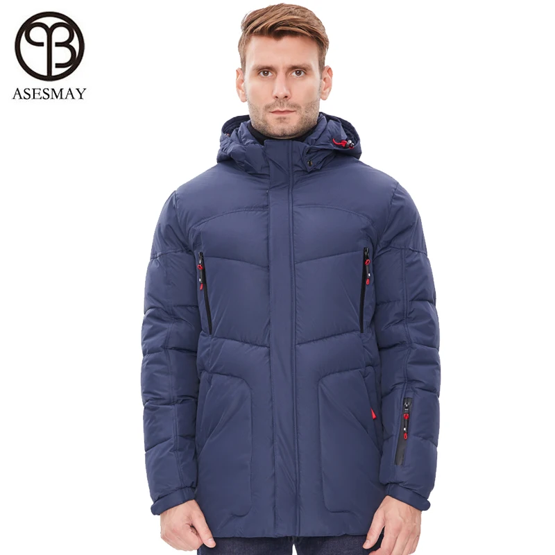 Asesmay, русская одежда, брендовая мужская зимняя куртка, дутые куртки, длинное пальто, парки, толстые теплые толстовки, верхняя одежда wellensteyn