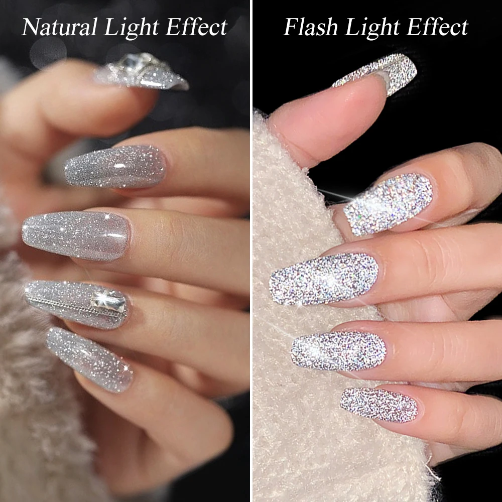 MIZHSE 10ML Gel Polish Shiny Vernis Semi Permanent Varnish Hybrid UV Colors LED Acrylic Gel Nail Polish for Manicure Nail Art