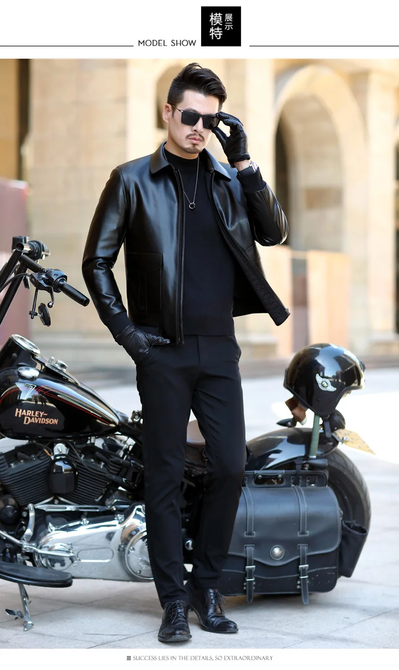 Fashion Men Winter Warm Faux Leather Bomber Jackets Thicken Wool Lining PU Leather Basic Coat Black Brown Outerwear Plus Size