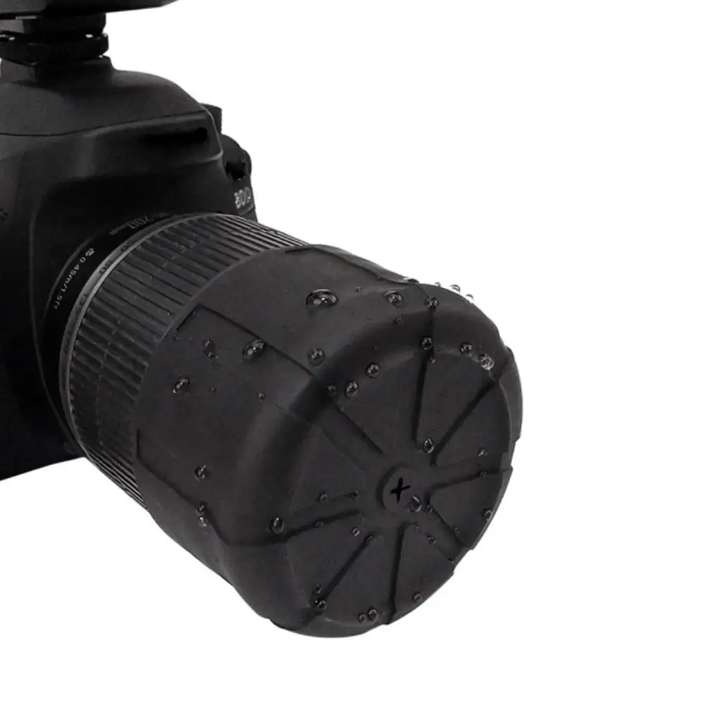 Универсальная крышка для объектива Canon Nikon Sony Pentax силиконовая Olympus Противоударная