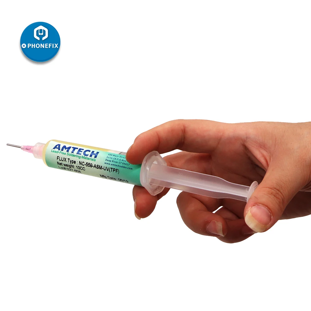 AMTECH NC-559-ASM BGA паяльник оловянный крем для мобильного телефона материнская плата, пайка инструмент для ремонта