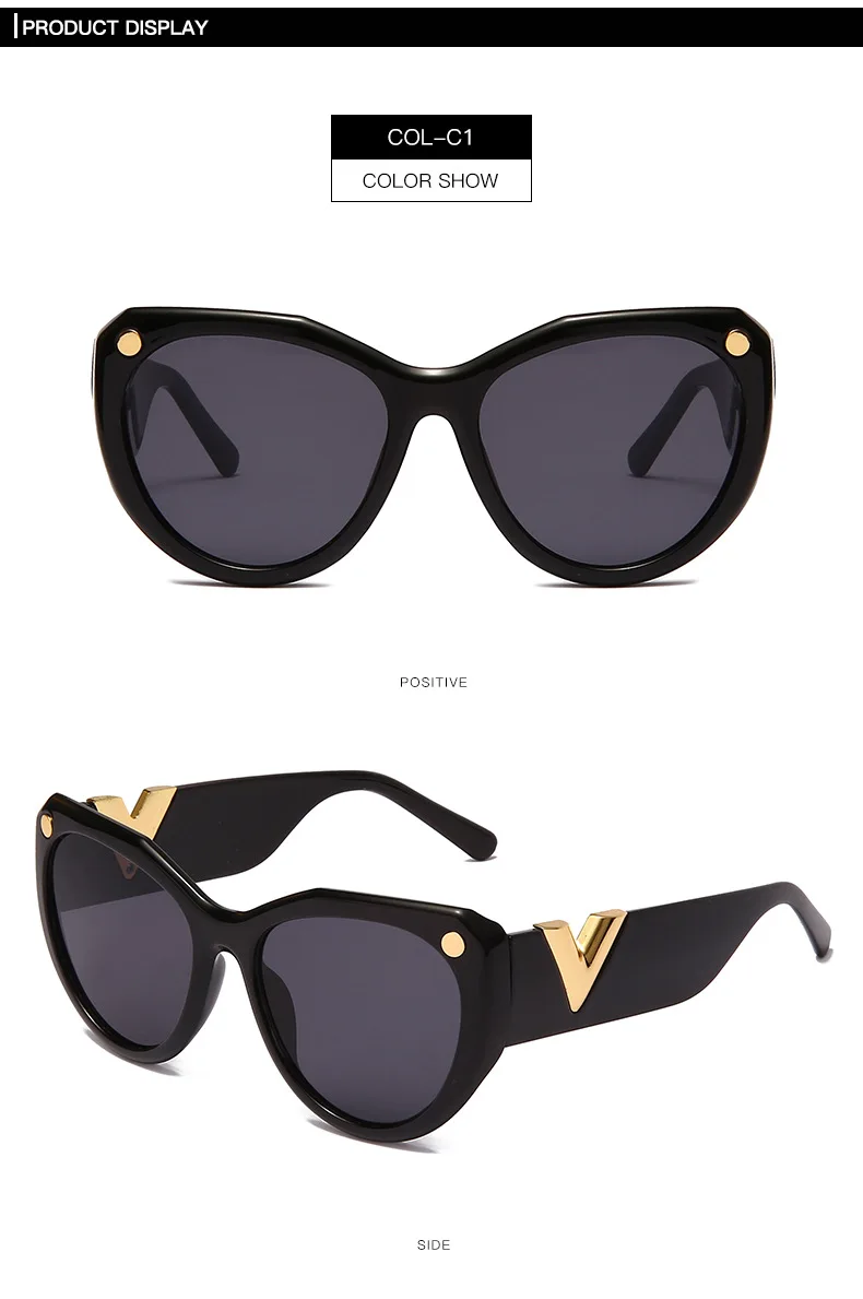 Louis Vuitton Black Gradient My Fair Lady Cat Eye Sunglasses Louis Vuitton