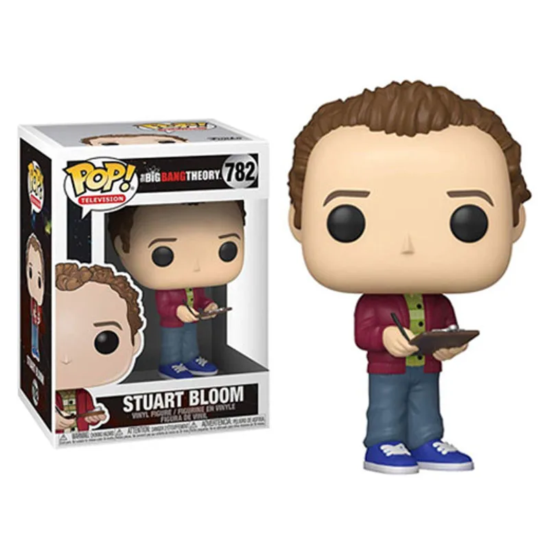 Funko Pop The Big Bang Theory Шелдон Говард Леонид Эмми Пенни Радж Стюарт Бернадетт виниловые фигурки TBBT фигурка куклы подарок - Цвет: with retail box