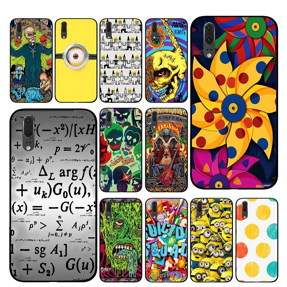 Big eyes For Huawei P30 P20 Mate 10 20 Pro Lite Nova 3 4 3i Phone Cases Cover | Мобильные телефоны и аксессуары