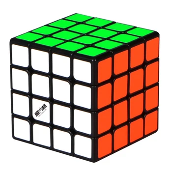 

QiYi Mofangge Thunderclap 6.2cm 4x4x4 Magic Cube Puzzle Toy Gift For Students For Competition Regular/Fine Tuning - Black-Base