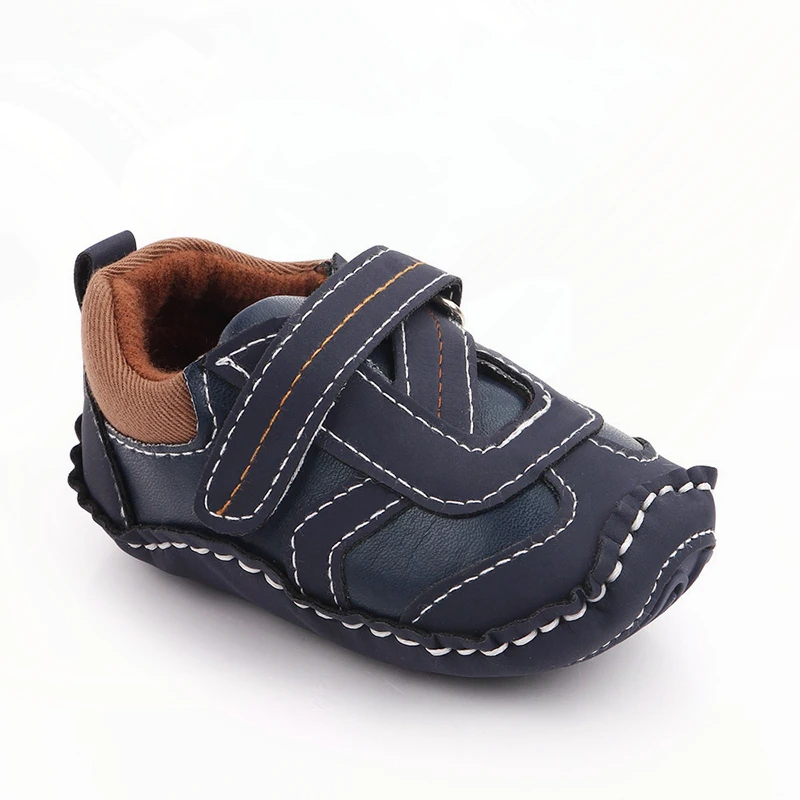 0-18 месяцев детская обувь из искусственной кожи с мягкой подошвой для новорожденных мальчиков и девочек детская обувь для маленьких мальчиков