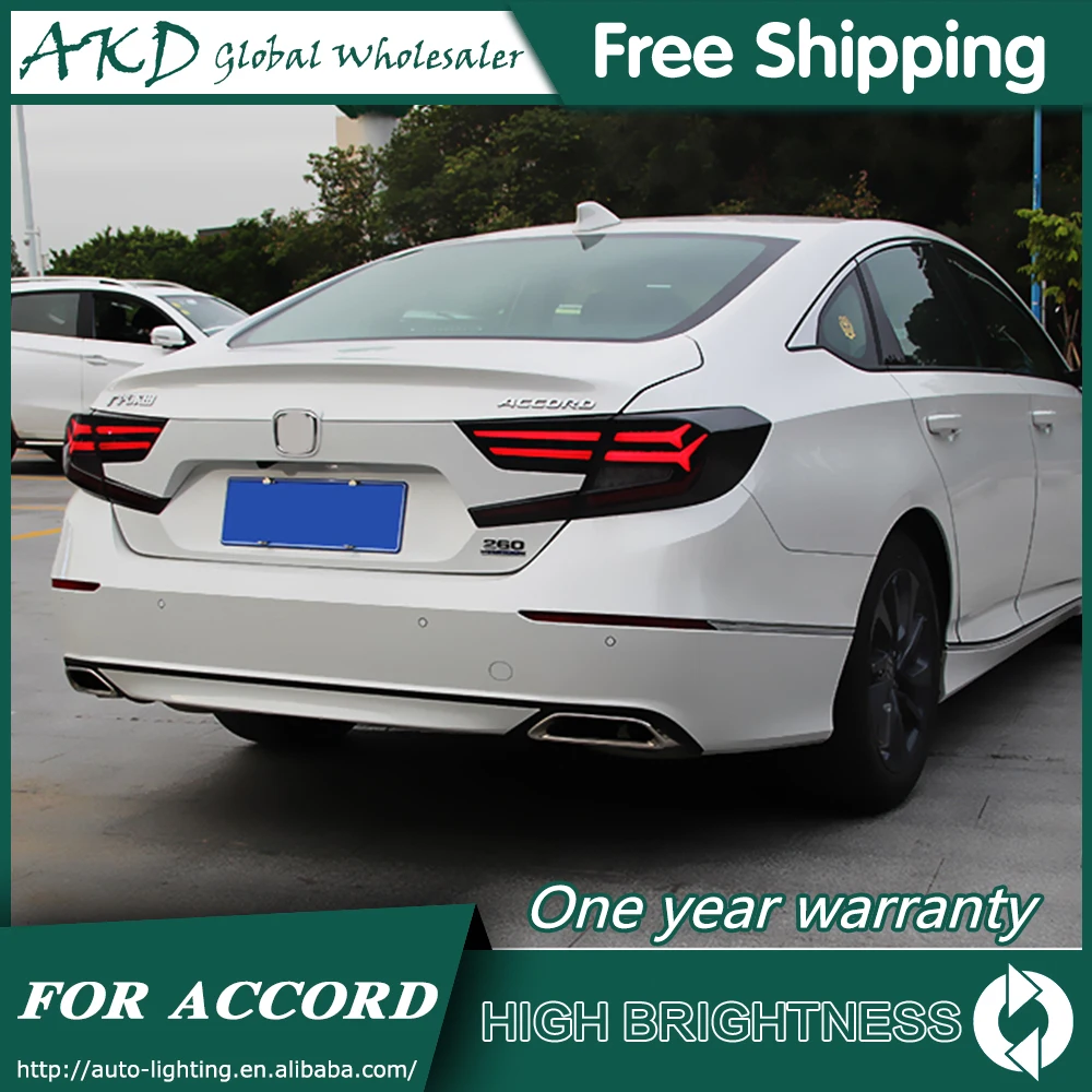 Задний фонарь для автомобиля HONDA ACCORD- светодиодная сигнальная лампа Противотуманные фары DRL дневные ходовые огни тюнинг автомобильные аксессуары