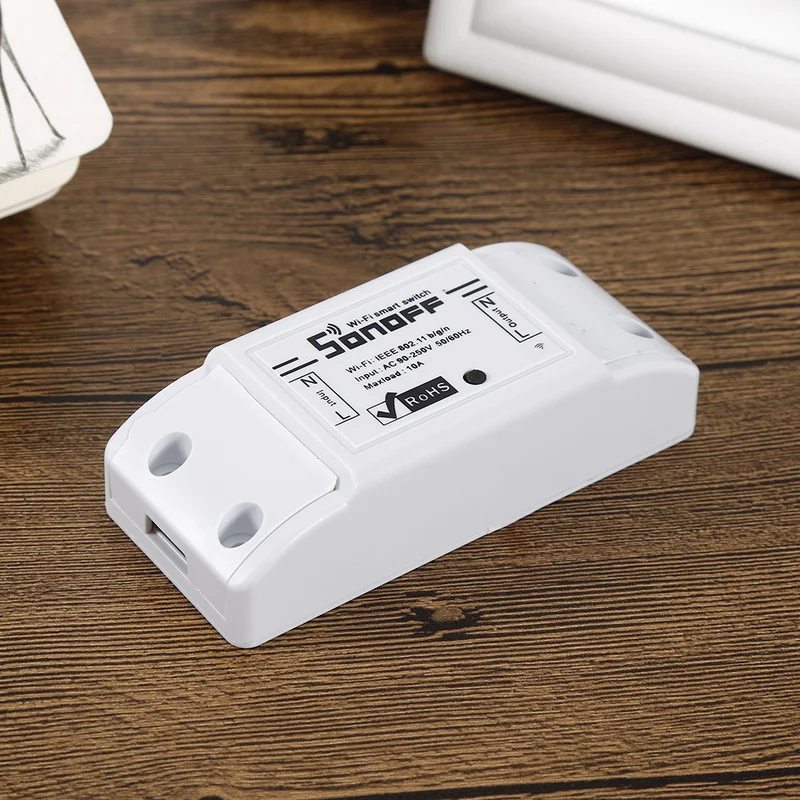 Sonoff базовый WiFi беспроводной умный переключатель модуль умный дом DIY пульт дистанционного управления таймер работа с потолочными лампами вентиляторы розетки