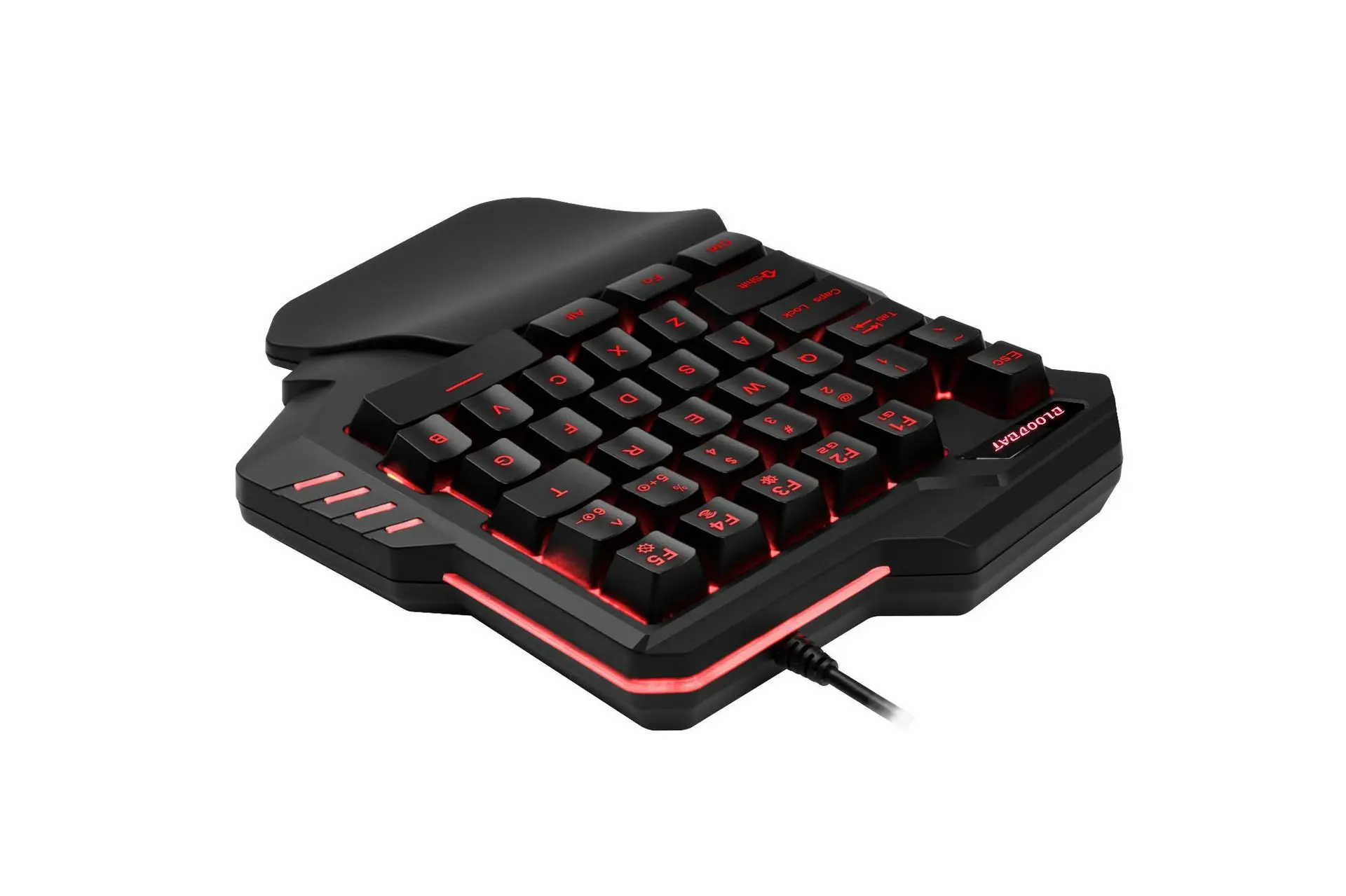 С помощью одной руки клавиатура Красочные RGB Макросъемка Non-машинное оборудование для ноутбука Компьютерная игровая клавиатура куриное яйцо ручной путешествия трансграничной