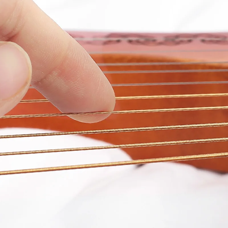 Harp Musical Instrument 7/10/16/19/21-String Lyre String set Lyre Harp Strings Accessories Musical Instrument String Green Instrument Laiya piano