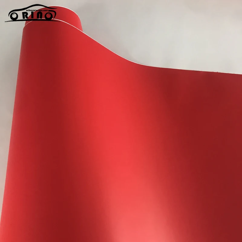 Red Matt Vinyl Wrap Sticker-2