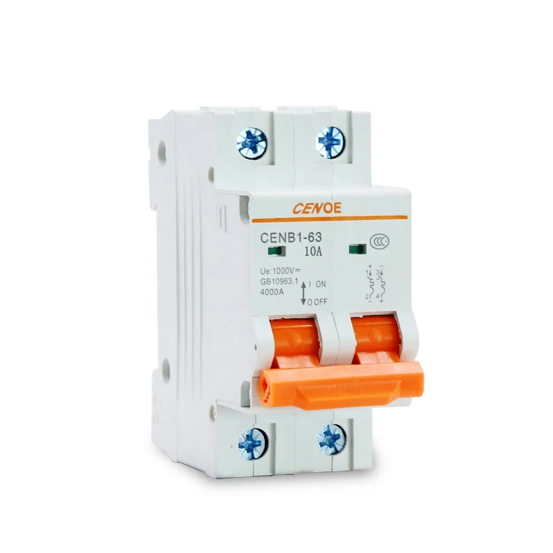 2p 1000V DC 16A высокое качество dc солнечный выключатель миниатюрный 16a защита от