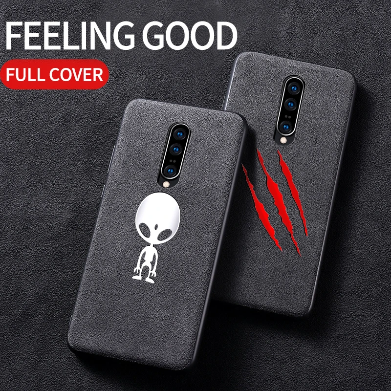 

For Oneplus 7 Pro Luxury Fur Leather Case For Oneplus 6 6T 7 7 Pro 5 5T Suede Fur Soft Silicone Cover For One Plus 1+5 6T Coque