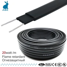 8 мм 220 В Тип огнестойкий нагревательный ремень самоограничивающийся температурный водопровод защита кровельный Теплоизоляционный кабель