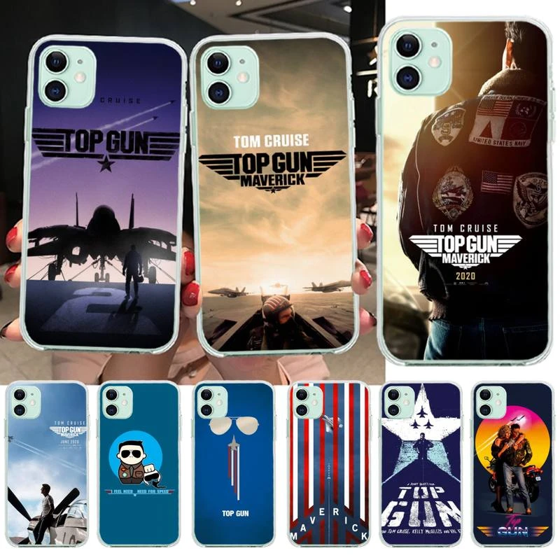 case for iphone 7 CUTEWANAN TV Series Top Gun poster Custom Photo Soft Phone Case for iPhone 11 pro XS MAX 8 7 6 6S Plus X 5S SE 2020 XR cover cute iphone 7 cases