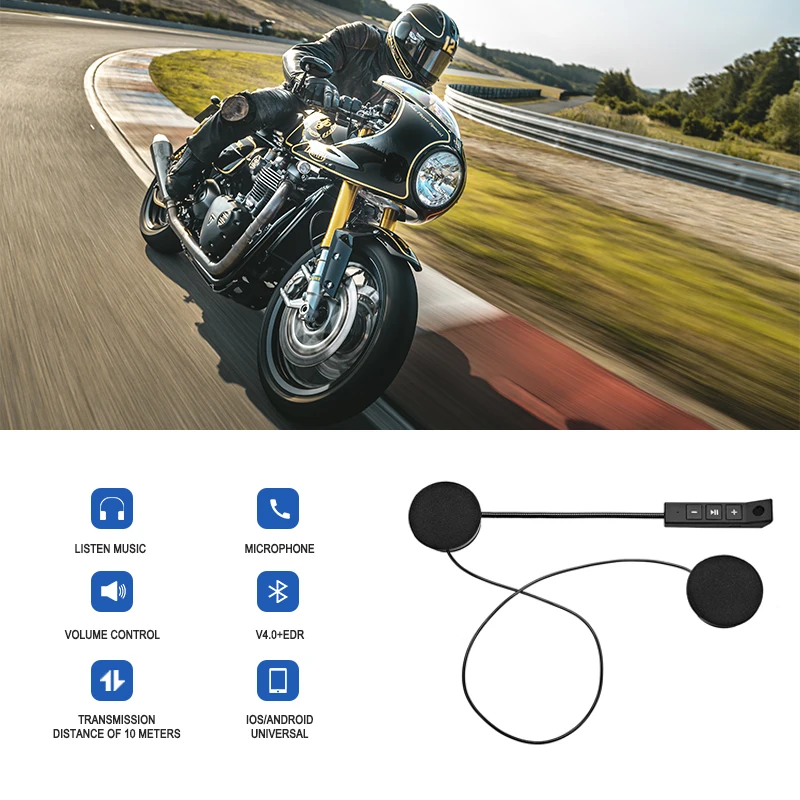 Bluetooth наушники Мото шлем гарнитура беспроводная гарнитура стерео наушники велосипедный мотоциклетный шлем наушники MP3 динамик вызов
