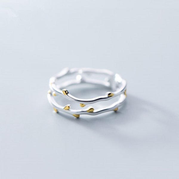 Style Elegant Daisy Flower Opening Ring For Women Adjustable Wedding Party Engagement Finger Rings Statement Jewelry Gift