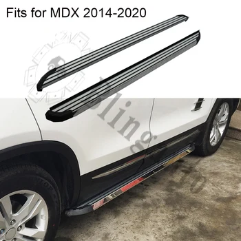 شراءتشغيل المجلس يناسب ل A.cura MDX 2014-2020 الجانب خطوات Nerf بار دواسة سيارة الجانب الدرج قضيب جانبي 2 قطعة