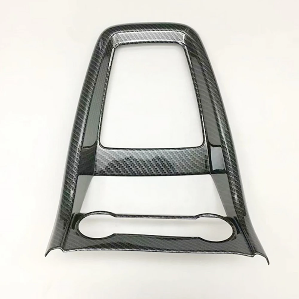 Для MG ZS ABS матовая/углеродного волокна LHD ручка переключения рулевого механизма автомобиля рамка панель украшение крышка отделка Аксессуары Автомобиль Стайлинг 1 шт