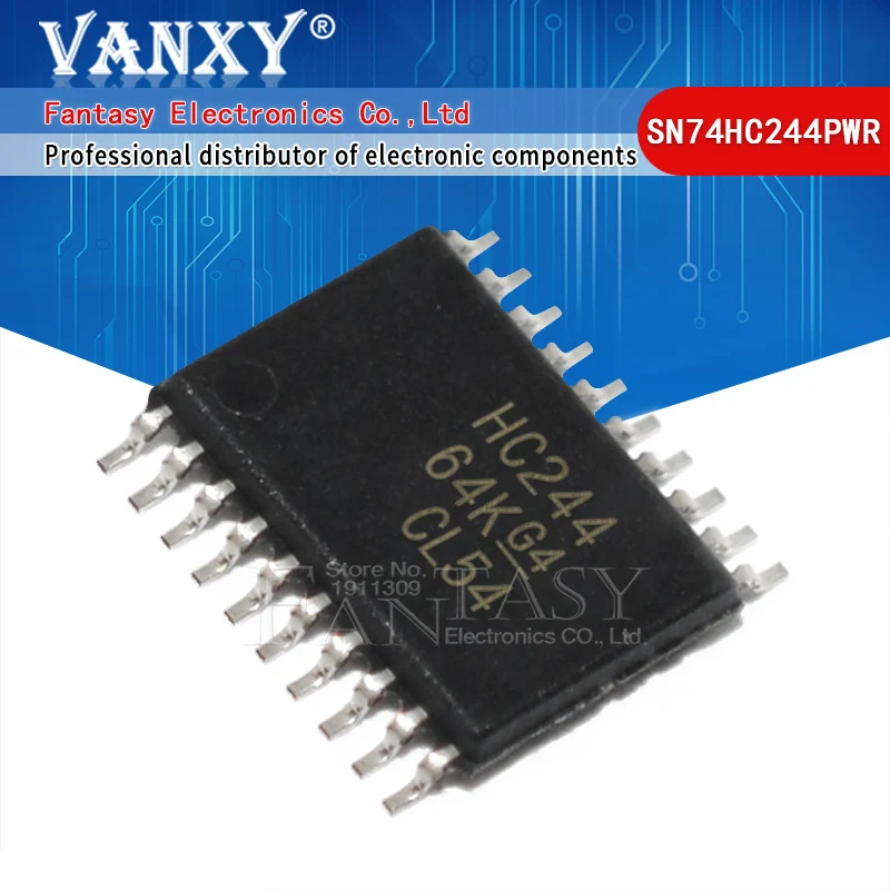 10 шт. 74HC244PW TSSOP 20 244 TSSOP20 HC244 SN74HC244PW SN74HC244PWR|Интегральные схемы| |