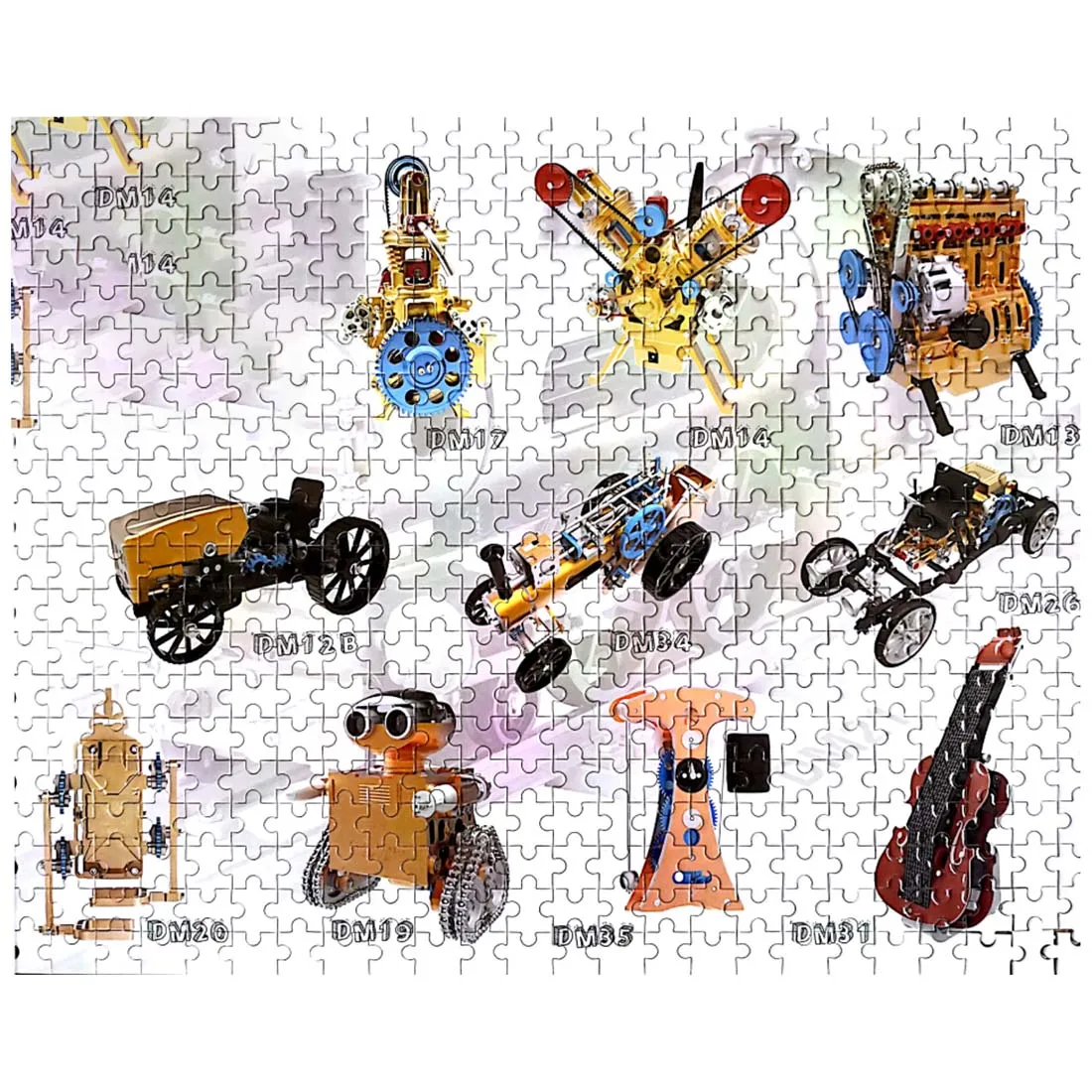 

500Pcs DIY Creative Jigsaw Puzzle Toy Gift